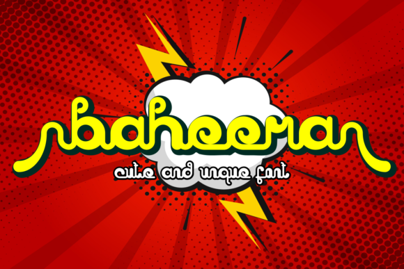 Baheera: Elevating Your Visual Identity with a Bouncy, Quirky Display Font