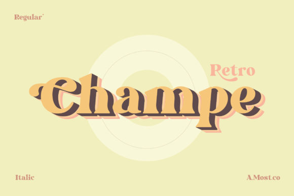 Champe: Elevate Your Designs with Retro Display Typography