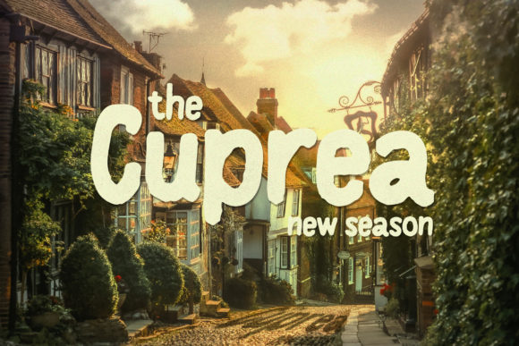 Cuprea: Elevating Creative Projects with Brushed Typography
