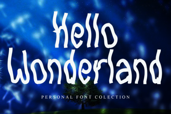 Hello Wonderland: The Wavy Display Font That Brings Playful Energy to Your Projects