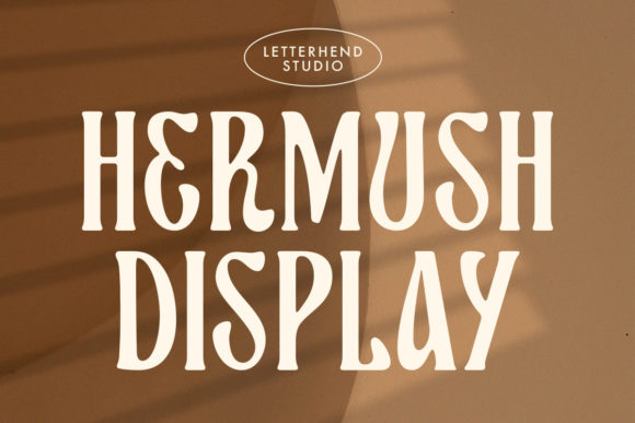 Hermush: Integrating a Condensed Display Font into Professional Design Workflows