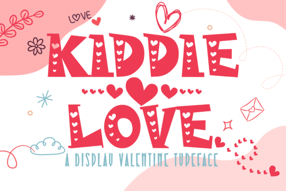 Kiddie Love: Why This Heart-Lettered Display Font Is a Designer’s Secret Weapon