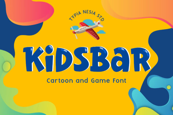 Kidsbar: The Playful Display Font for Creative Projects