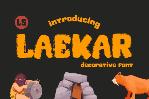 Laekar: The Quirky Display Font for Distinctive Branding