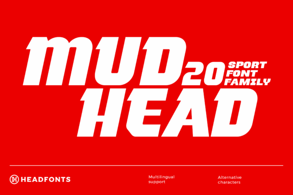 Mudhead Family: Redefining Visual Communication Through Bold Typography