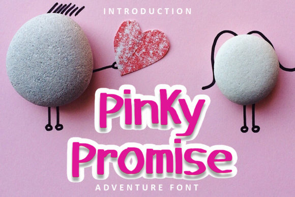 Pinky Promise: Integrating a Whimsical Display Font into Professional Design Workflows