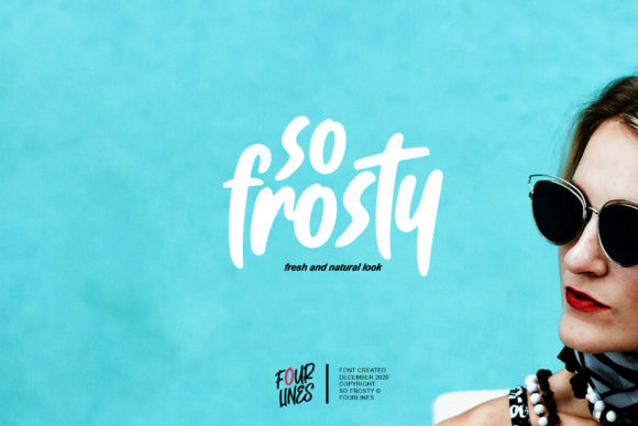 So Frosty: Why This Fresh Display Font Fits Your Casual Projects