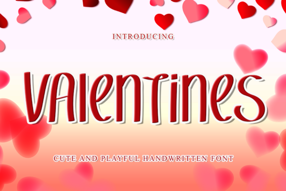 Valentines: A Modern Display Font for Bold, Stylish Design